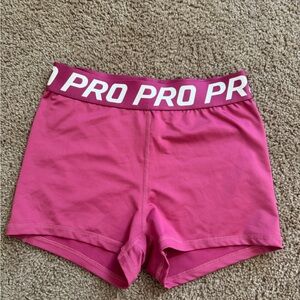 SHEIN Fuchsia Athletic Shorts